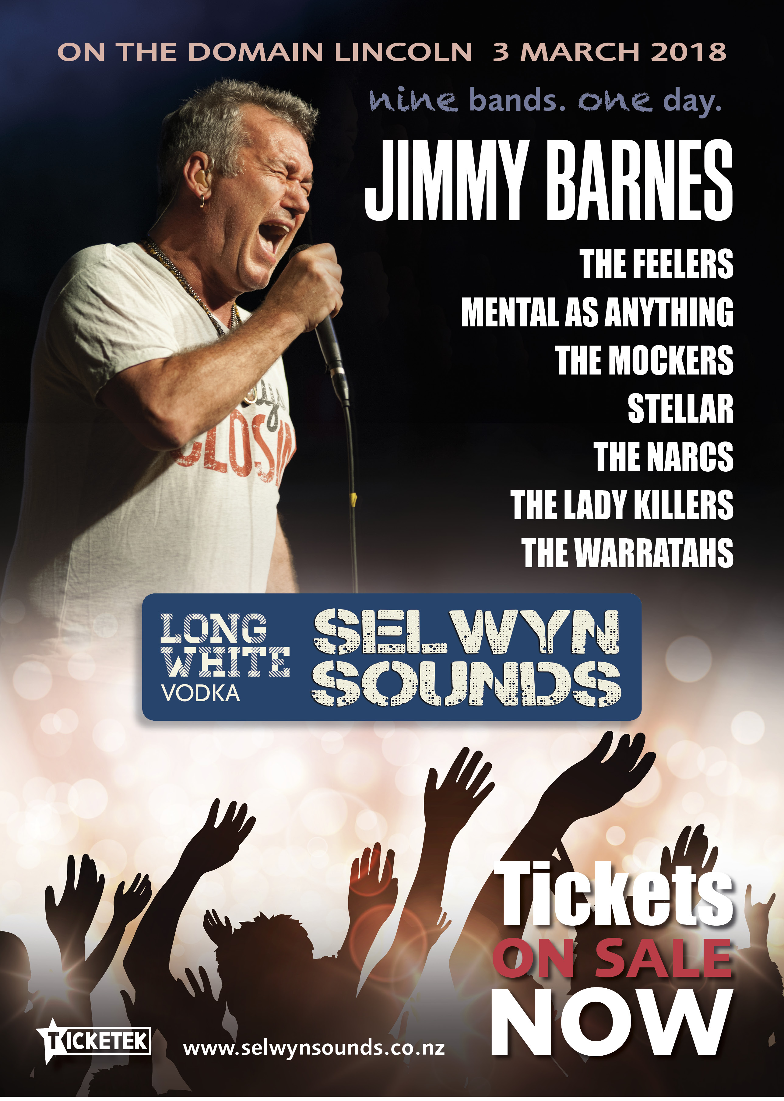 Selwyn Sounds 2018 official poster