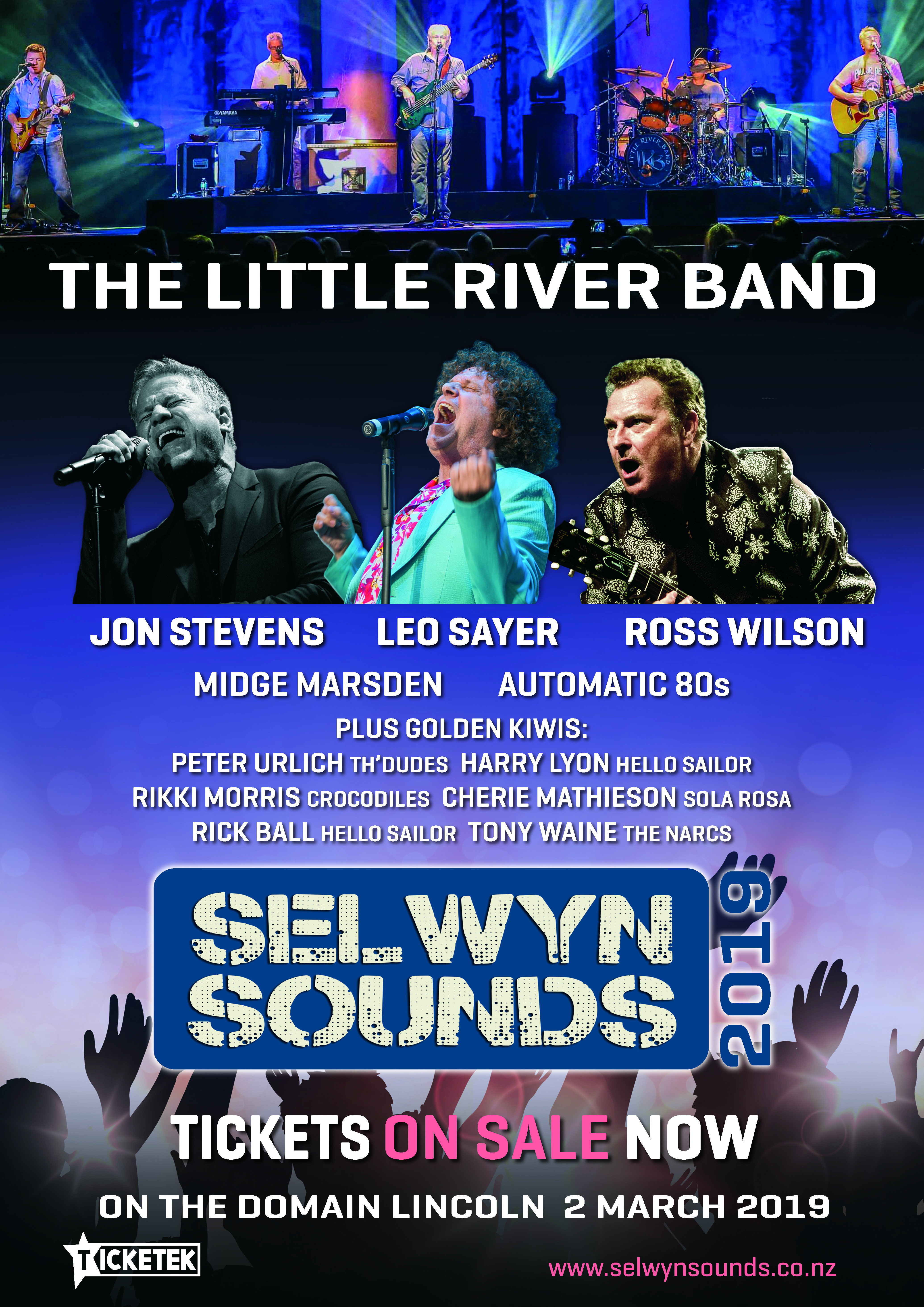Selwyn Sounds 2019 official A3 poster