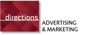 Directions logo and byline